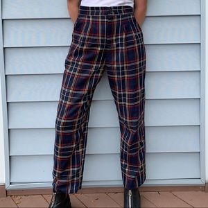 Urban Renewal Plaid Trousers